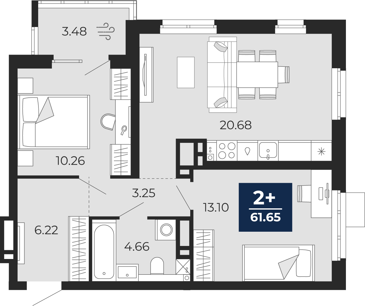 Объект по адресу Москва, Фармана Салманова, 23 