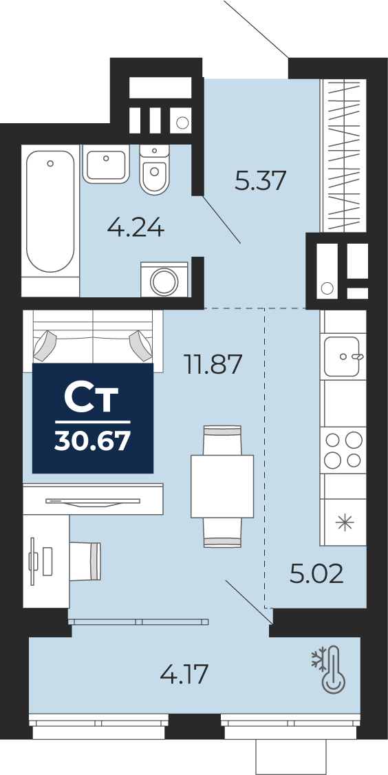 Объект по адресу Москва, Гризодубовой, 42 