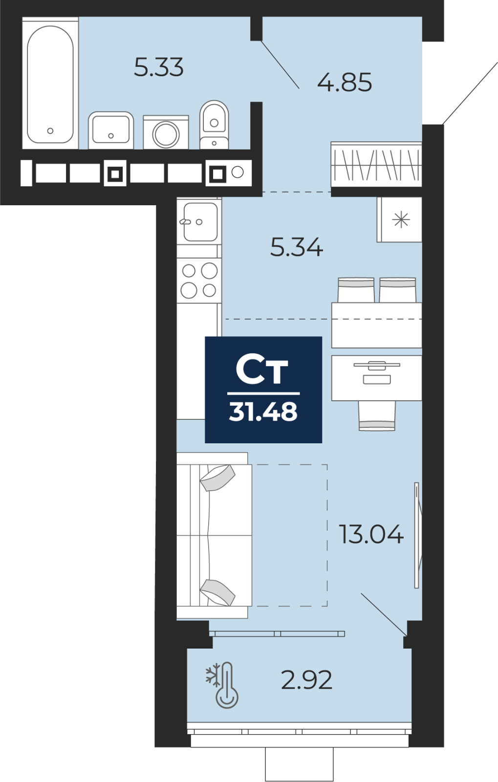 Объект по адресу Москва, Гризодубовой, 42 