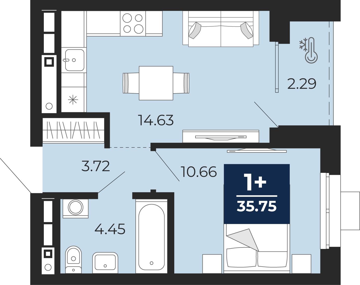 Объект по адресу Москва, Гризодубовой, 42 