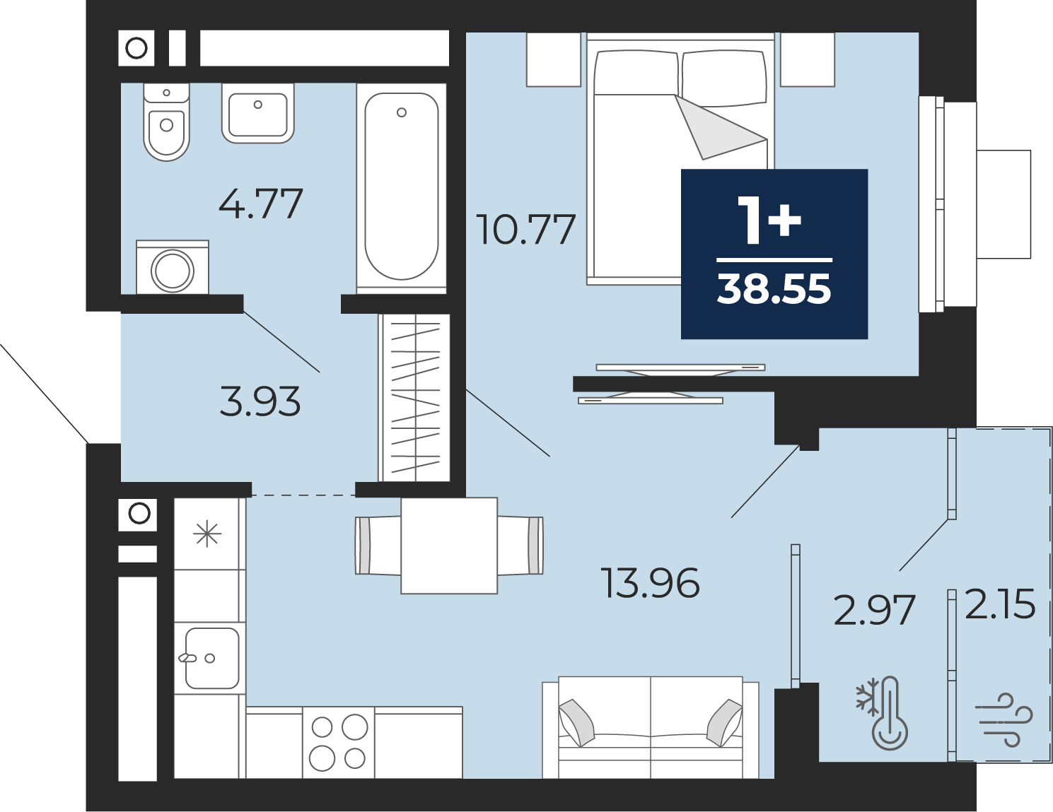 Объект по адресу Москва, Гризодубовой, 42 