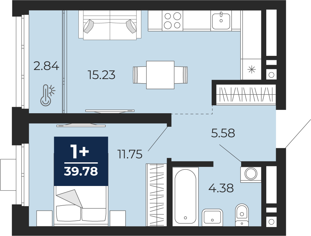 Объект по адресу Москва, Гризодубовой, 42 
