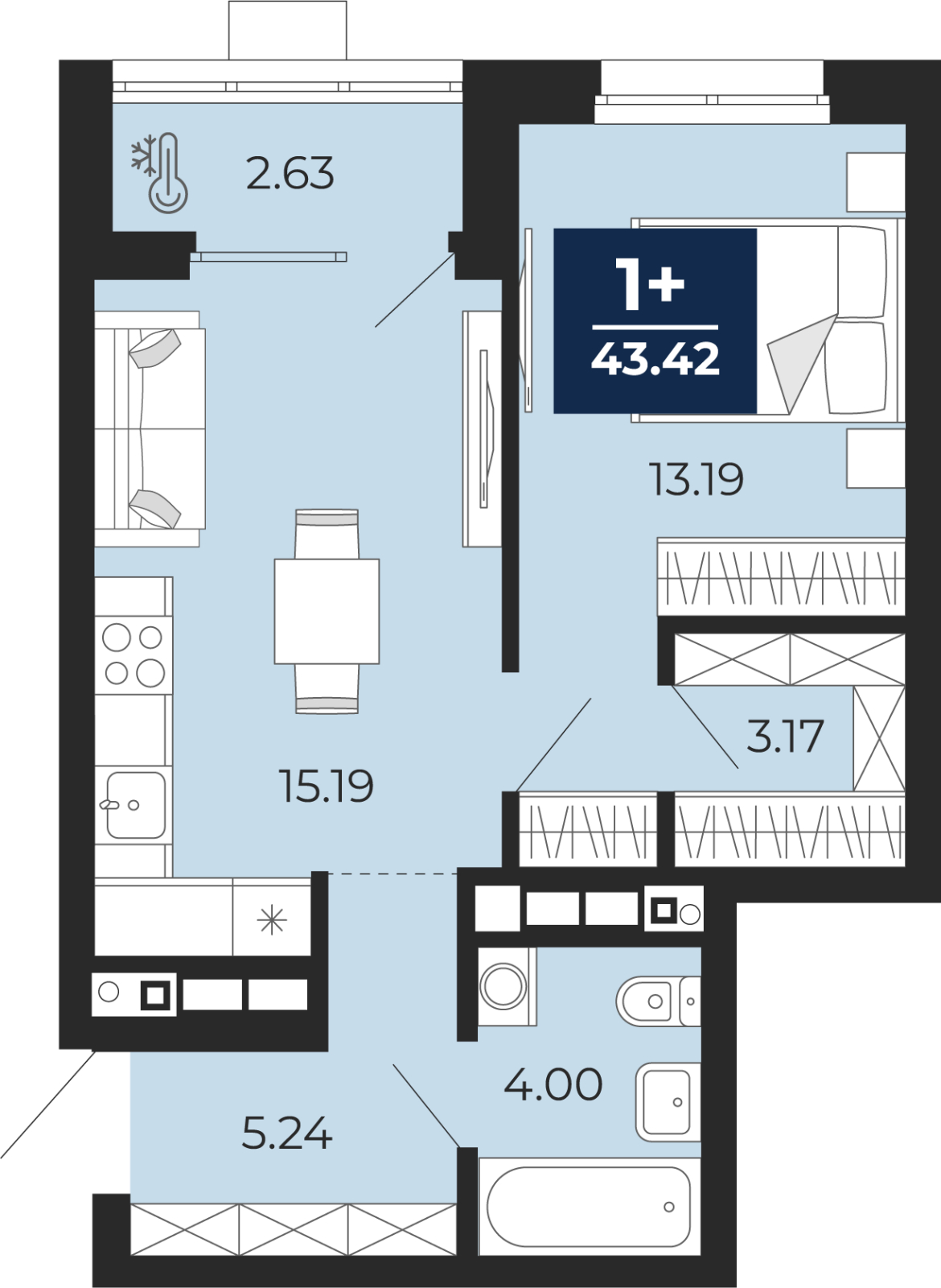 Объект по адресу Москва, Гризодубовой, 42 