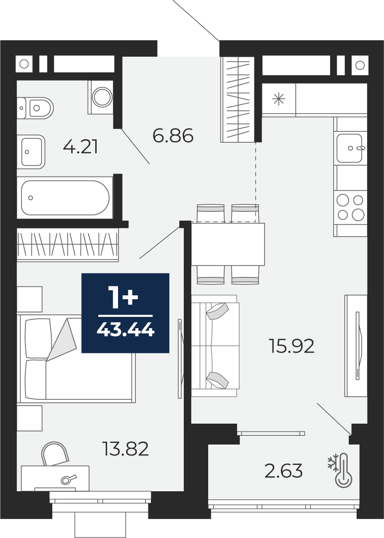 Объект по адресу Москва, Гризодубовой, 42 