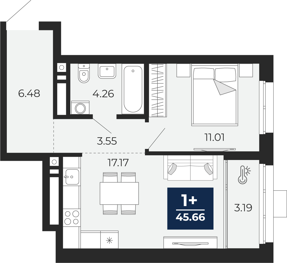 Объект по адресу Москва, Гризодубовой, 42 