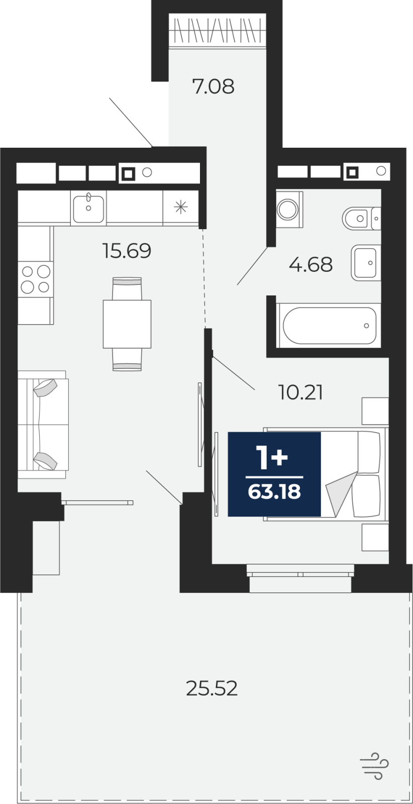 Объект по адресу Москва, Гризодубовой, 42 