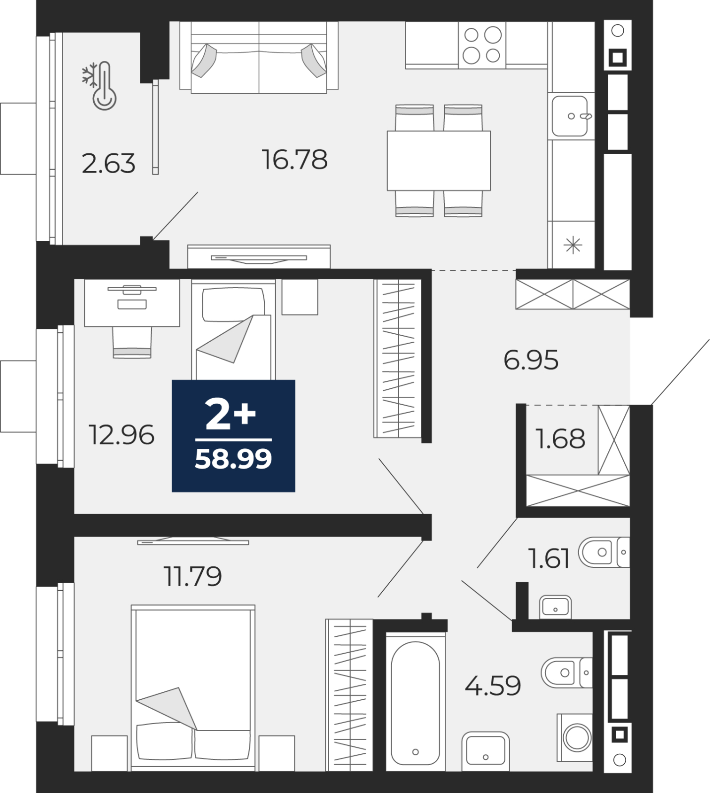 Объект по адресу Москва, Гризодубовой, 42 