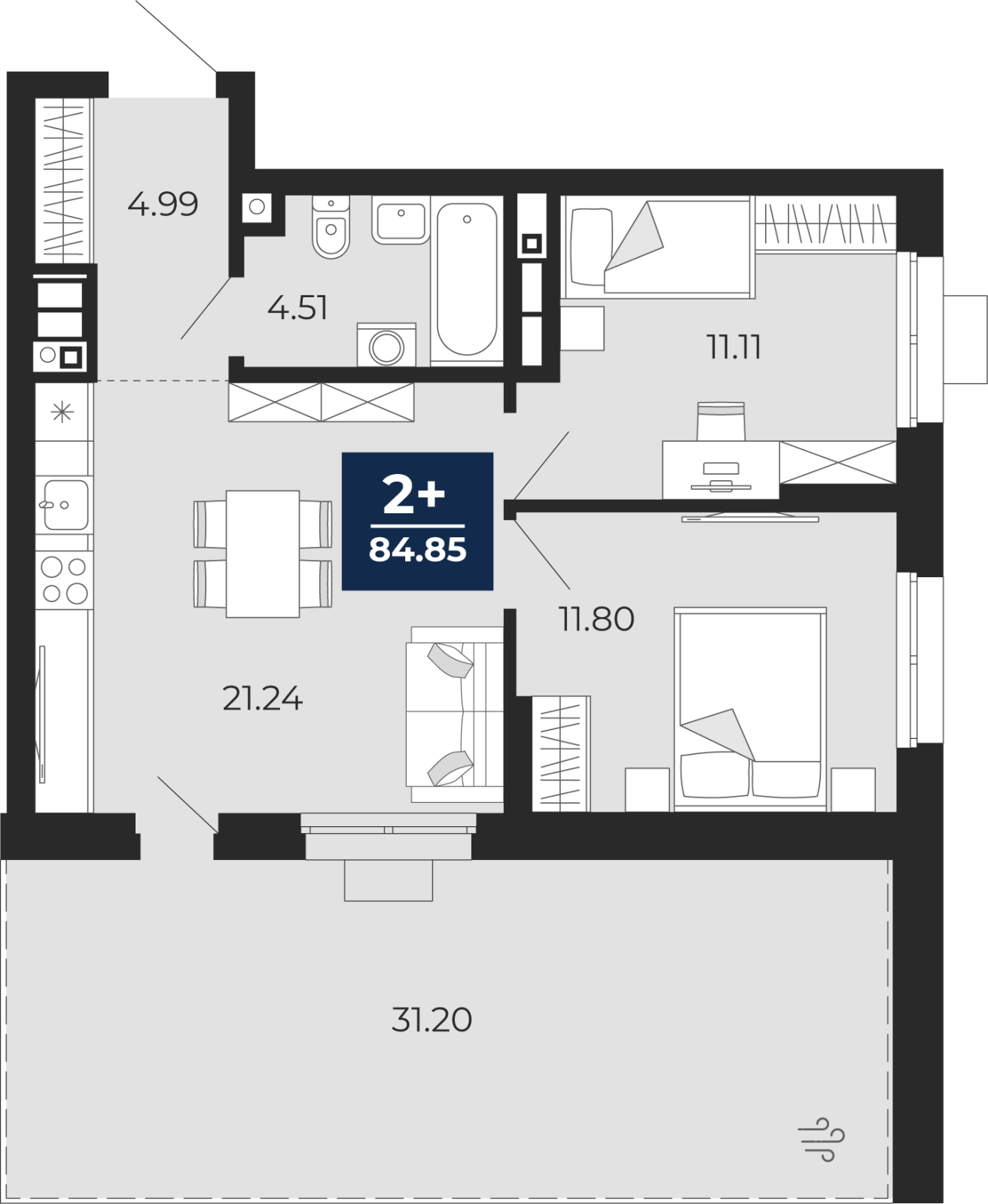 Объект по адресу Москва, Гризодубовой, 42 