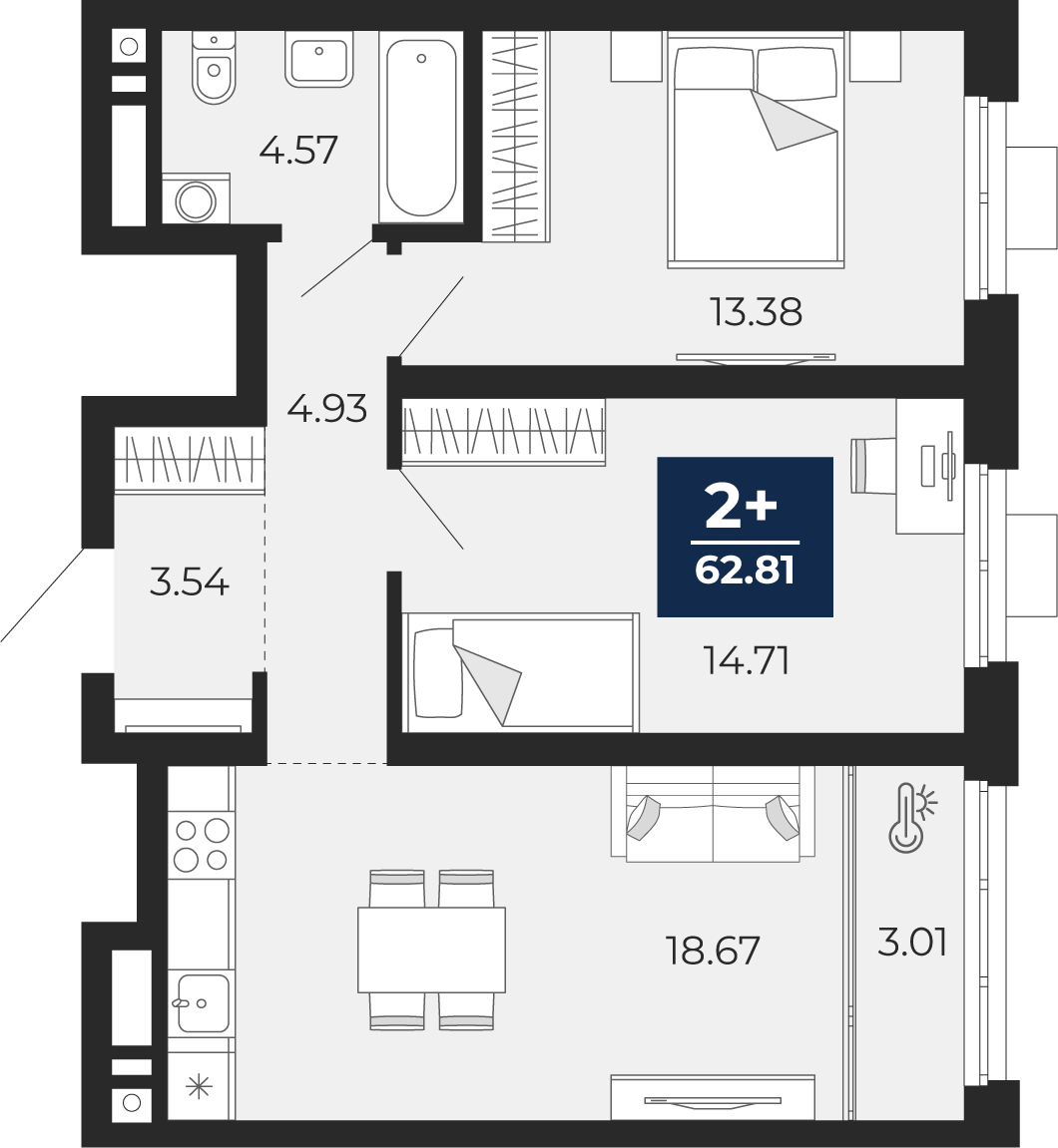 Объект по адресу Москва, Гризодубовой, 42 