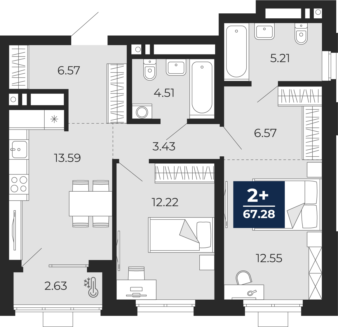 Объект по адресу Москва, Гризодубовой, 42 