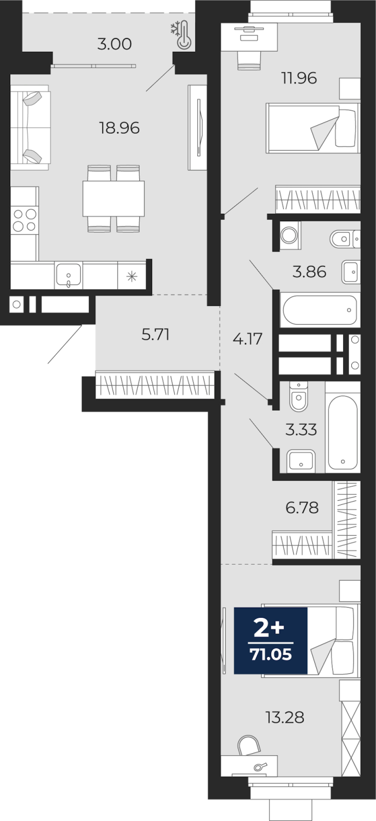 Объект по адресу Москва, Гризодубовой, 42 