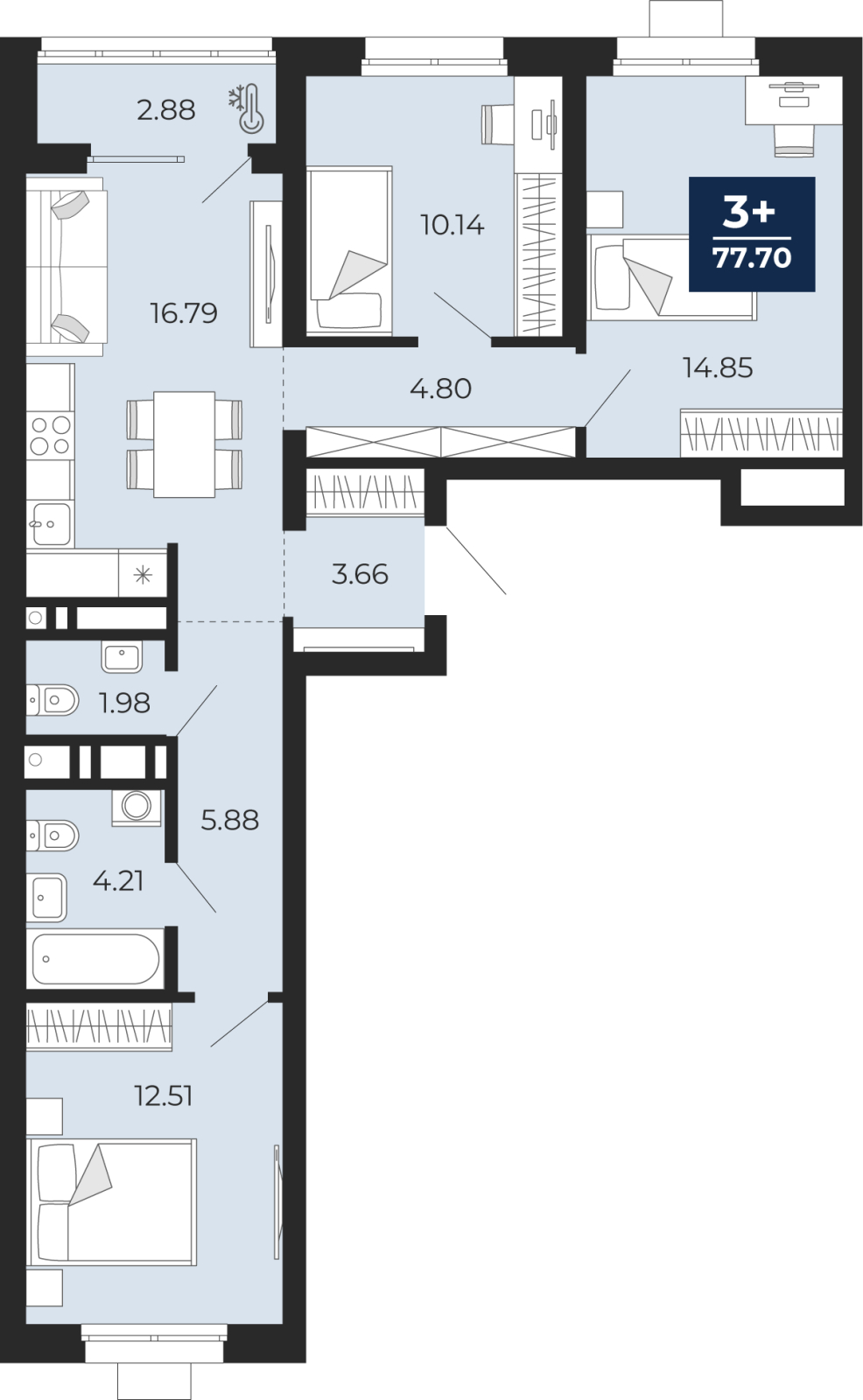 Объект по адресу Москва, Гризодубовой, 42 