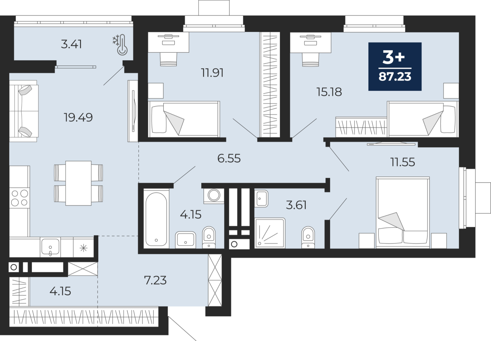 Объект по адресу Москва, Гризодубовой, 42 