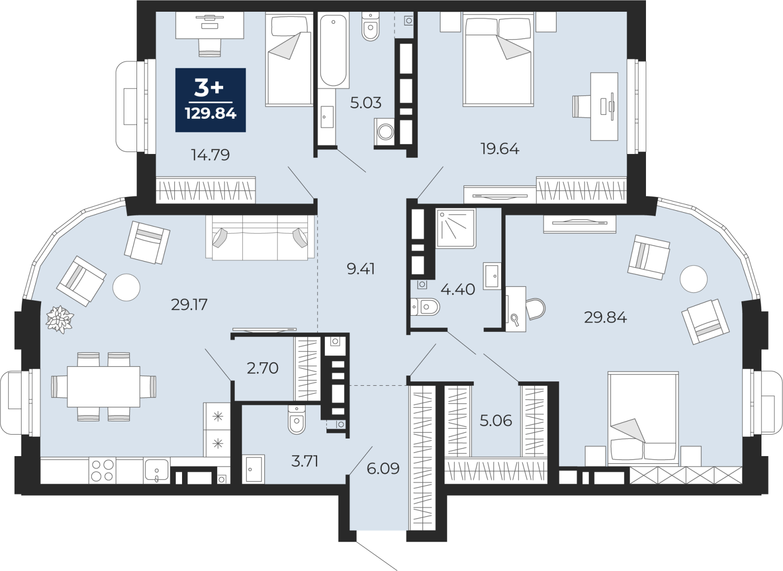 Объект по адресу Тюменская обл, Пожарных и спасателей ул, д. 5