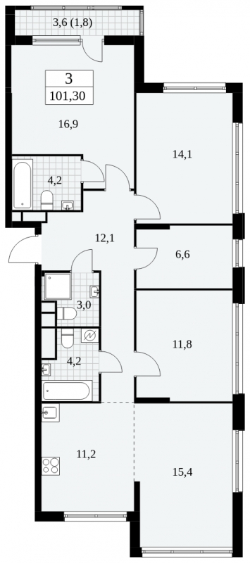 Объект по адресу Москва г, Бартеневская ул, д. 16