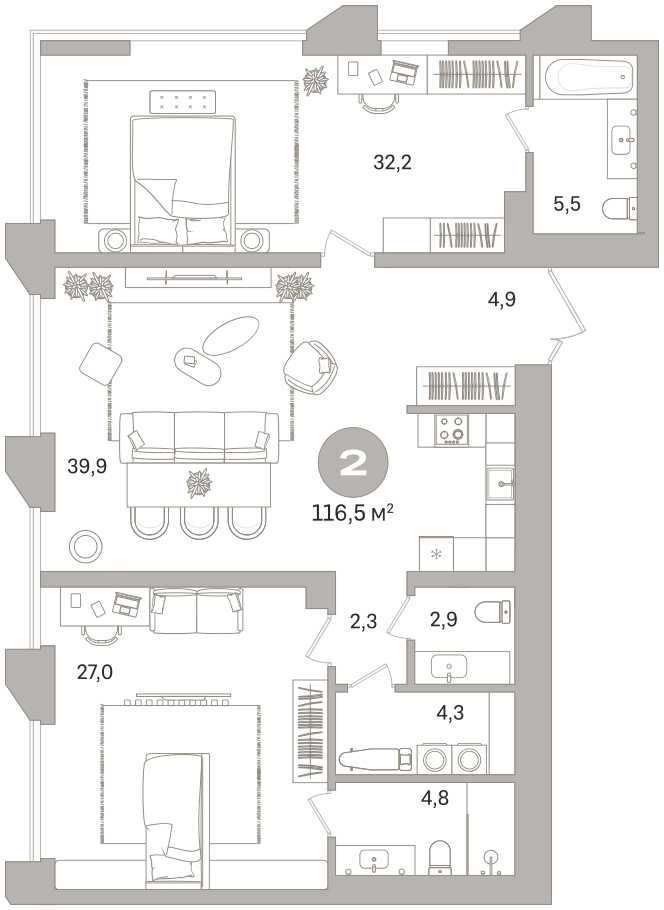 Объект по адресу Москва, Гоголя, 21 