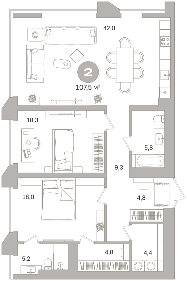 Объект по адресу Москва, Гоголя, 21 