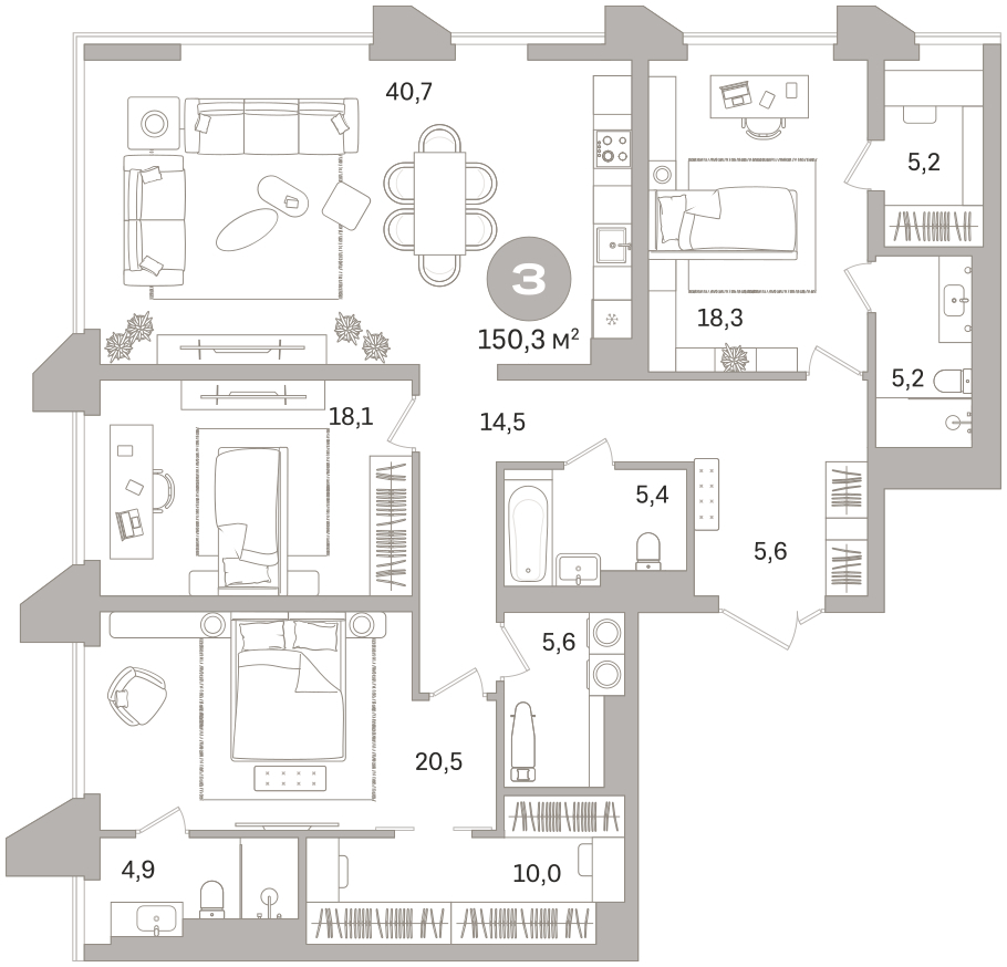 Объект по адресу Москва, Гоголя, 21 