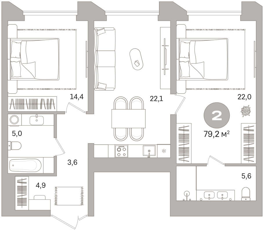 Объект по адресу Москва, Гоголя, 21 