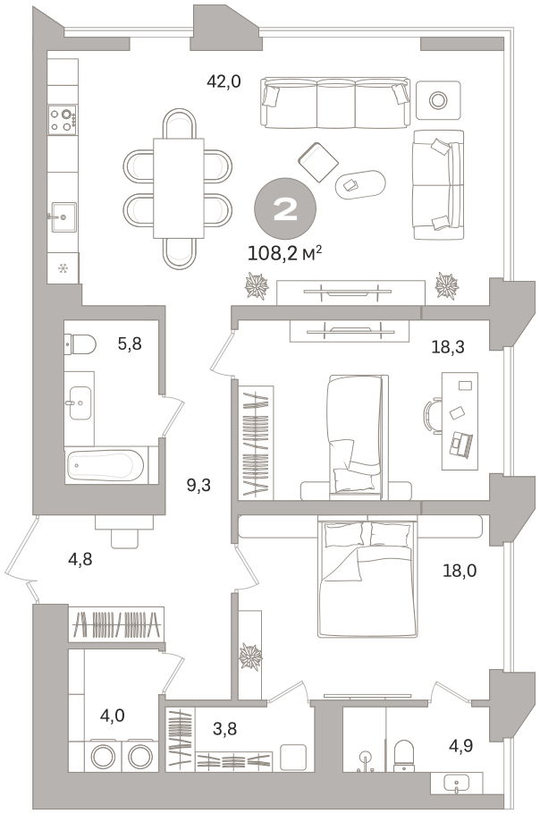 Объект по адресу Москва, Гоголя, 21 