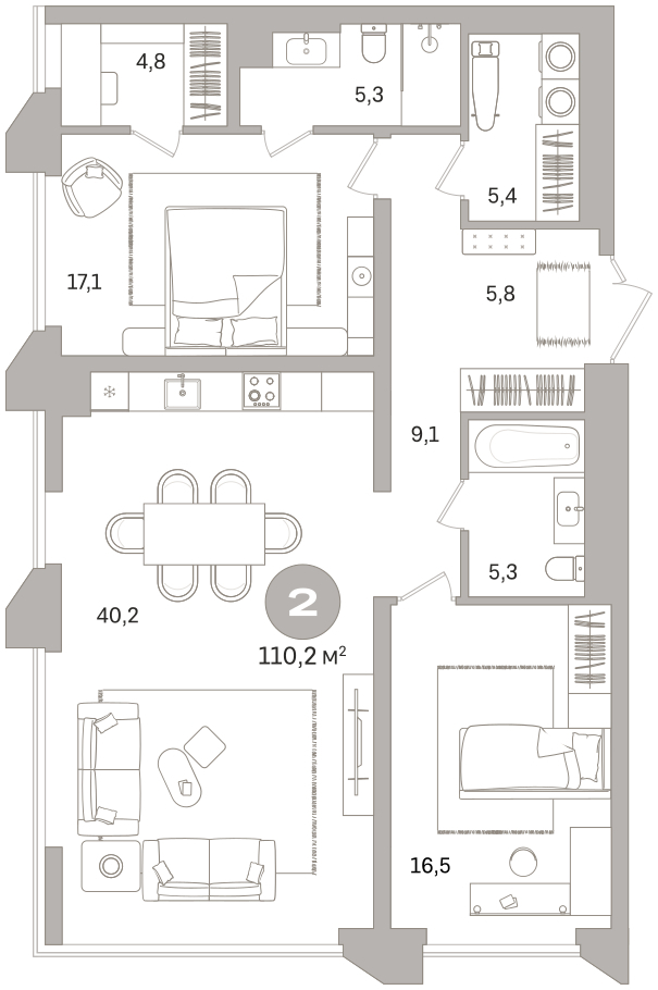 Объект по адресу Москва, Гоголя, 21 