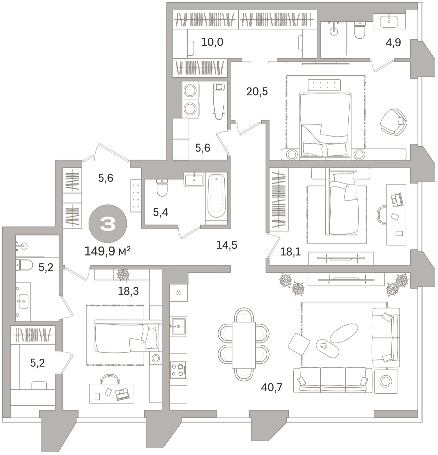 Объект по адресу Москва, Гоголя, 21 