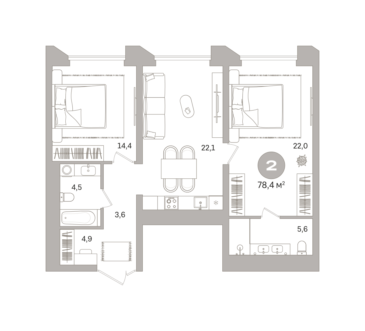 Объект по адресу Москва, Гоголя, 21 
