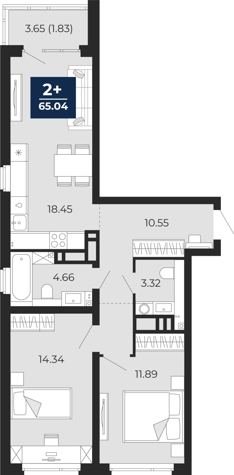 Объект по адресу Москва, Арктическая улица, 14 