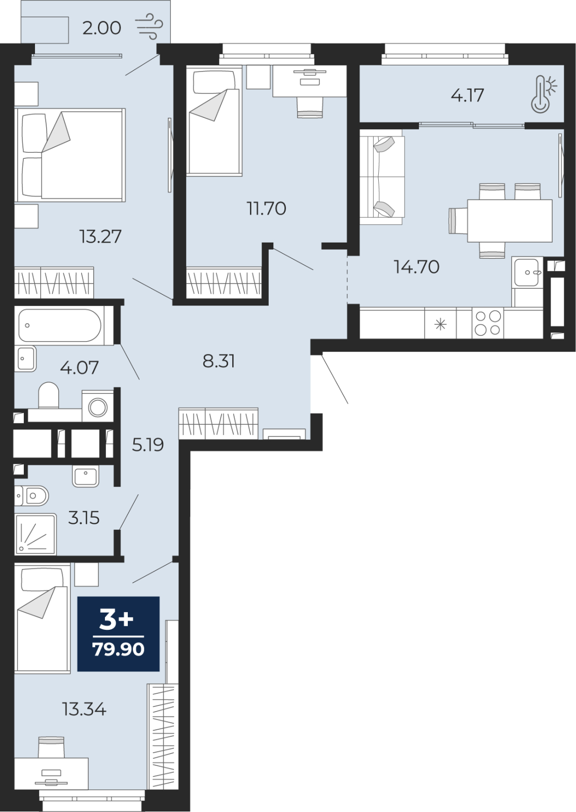 Объект по адресу Тюменская обл, Перекопская ул, д. 19