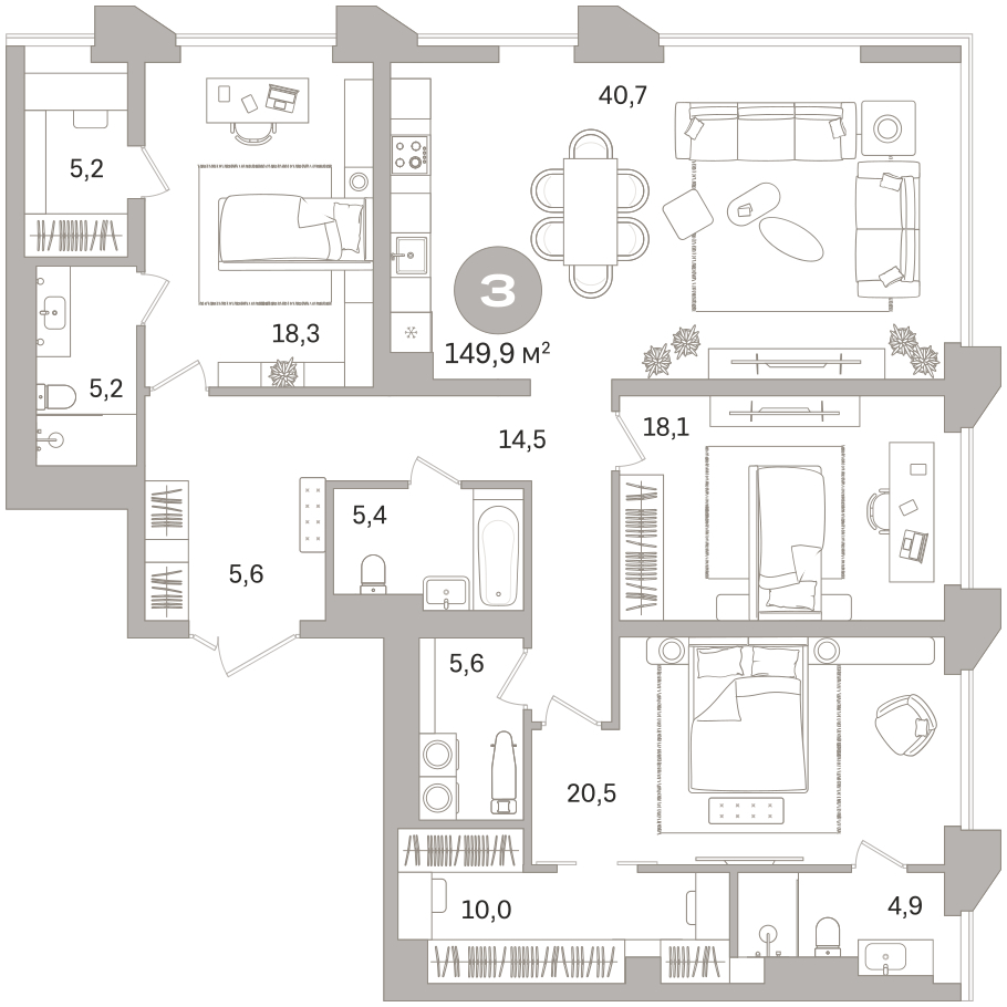 Объект по адресу Москва, Гоголя, 21 