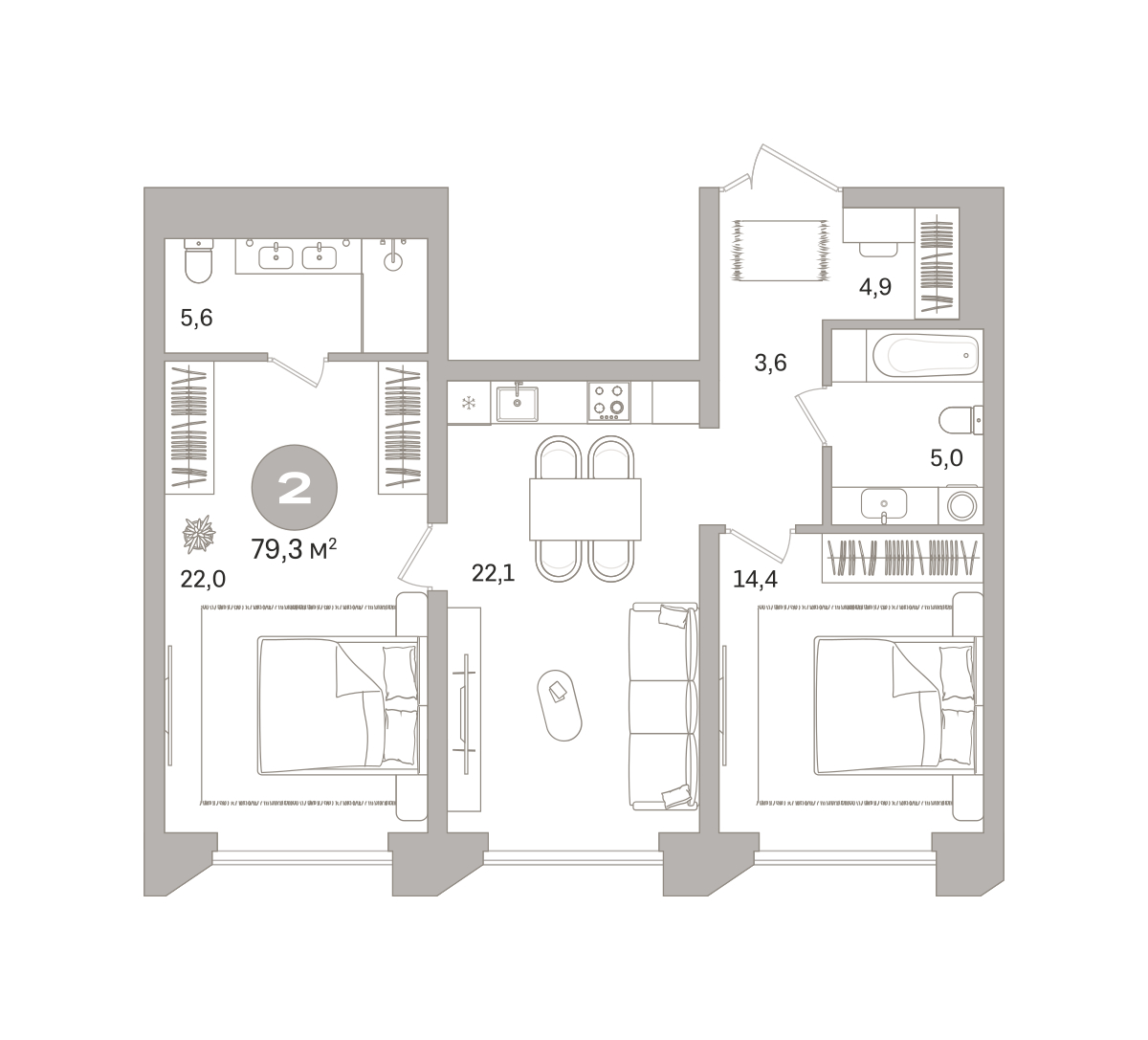 Объект по адресу Москва, Гоголя, 21 