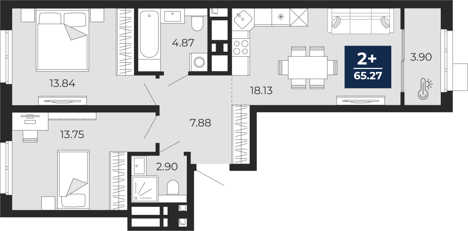 Объект по адресу Тюменская обл, Перекопская ул, д. 19