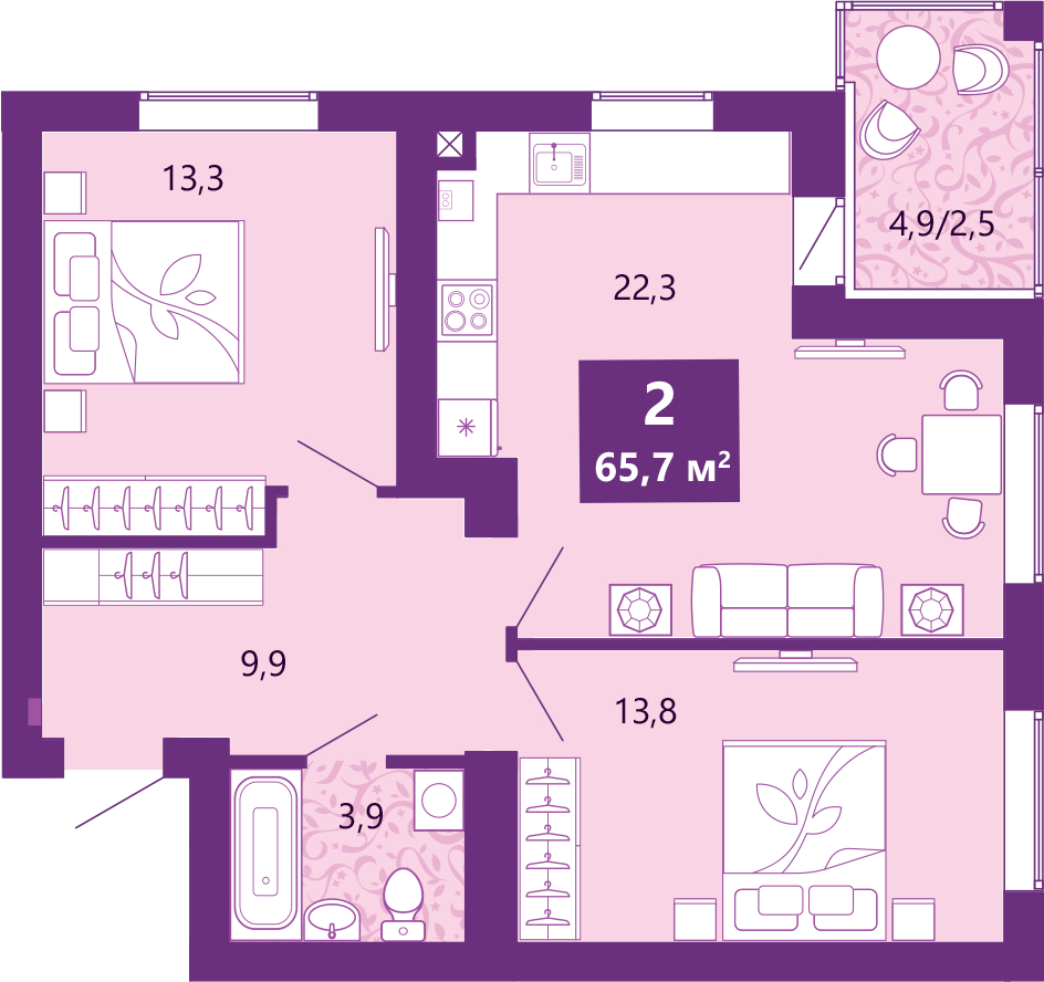 Объект по адресу Калининградская обл, Ленинградский р-н, Ключевая ул, д. 27В