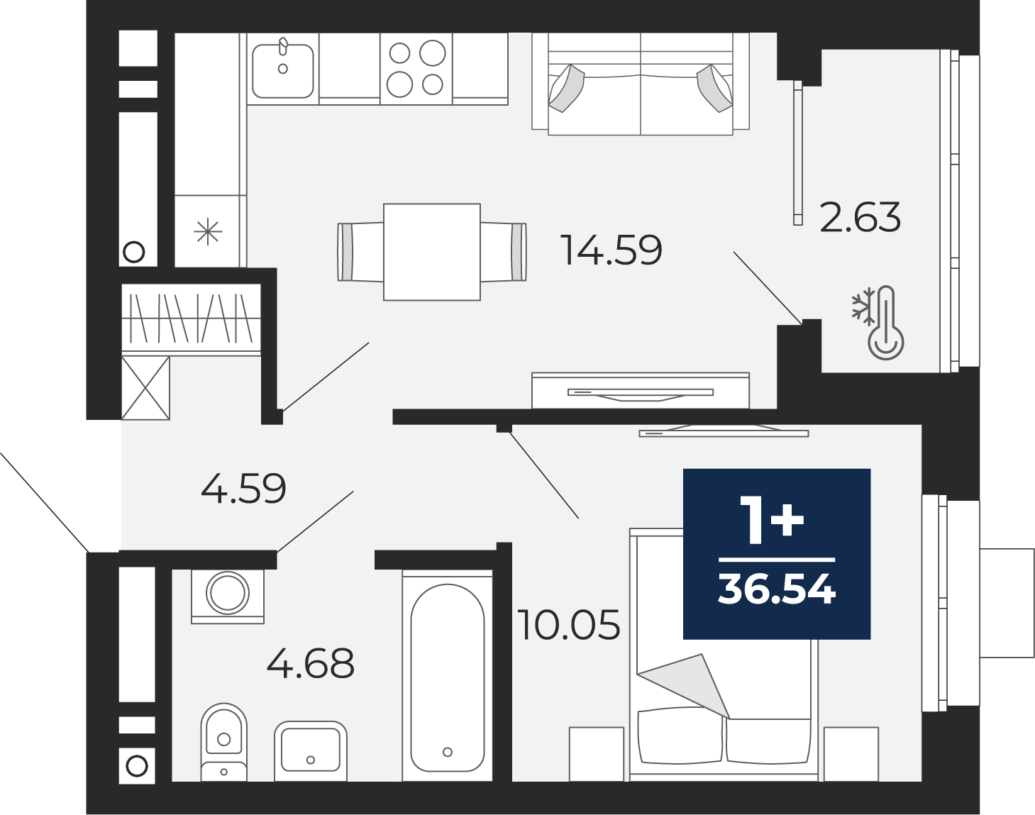Объект по адресу Москва, Гризодубовой, 42 