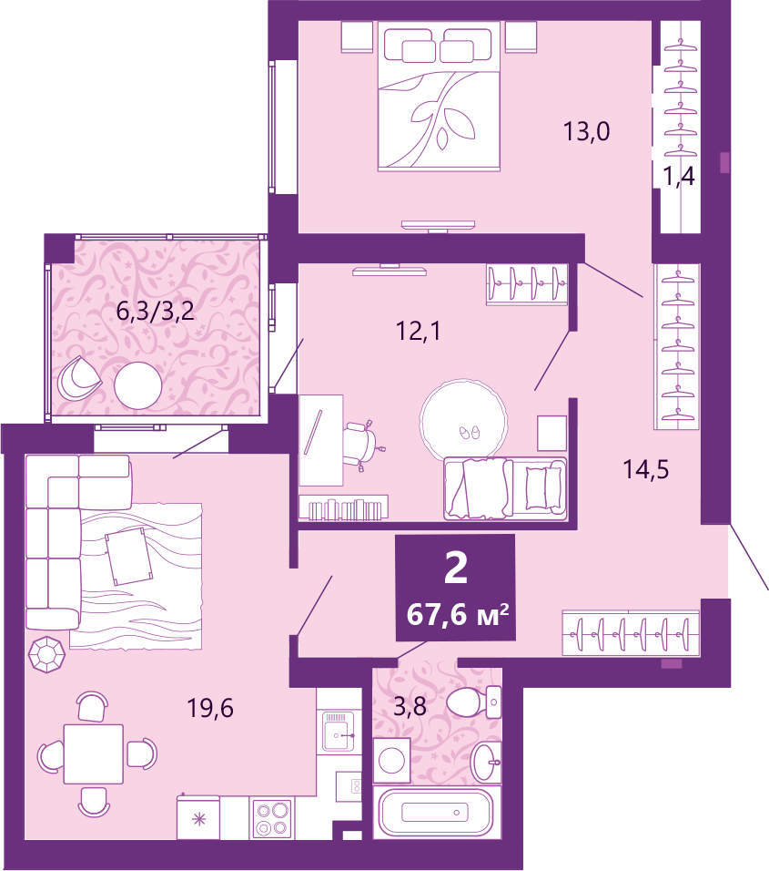 Объект по адресу Калининградская обл, Ленинградский р-н, Ключевая ул, д. 27В