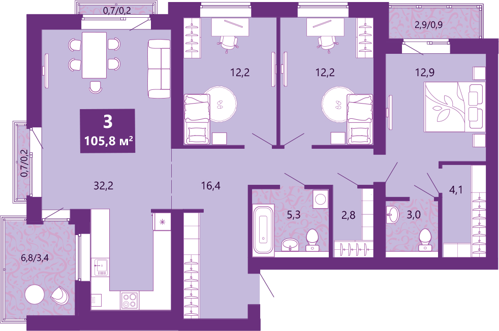 Объект по адресу Калининградская обл, Ленинградский р-н, Таганрогская ул, д. 14