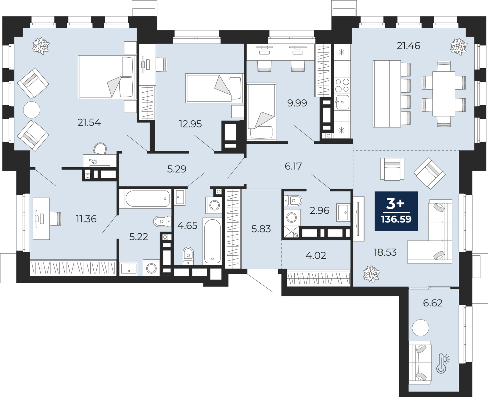 Объект по адресу Тюменская обл, Пожарных и спасателей ул, д. 5