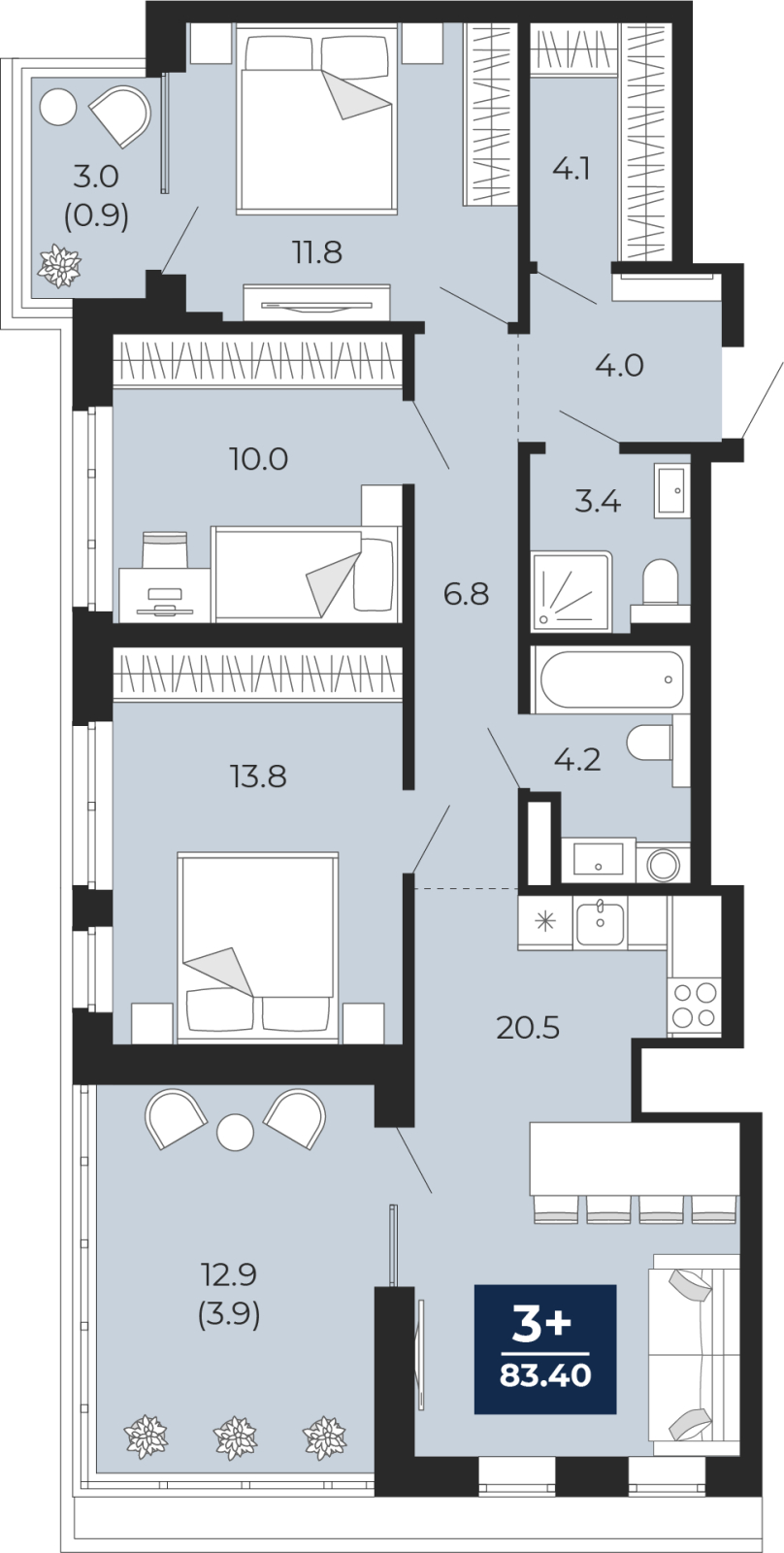 Объект по адресу Тюменская обл, Тобольский тракт, д. 103
