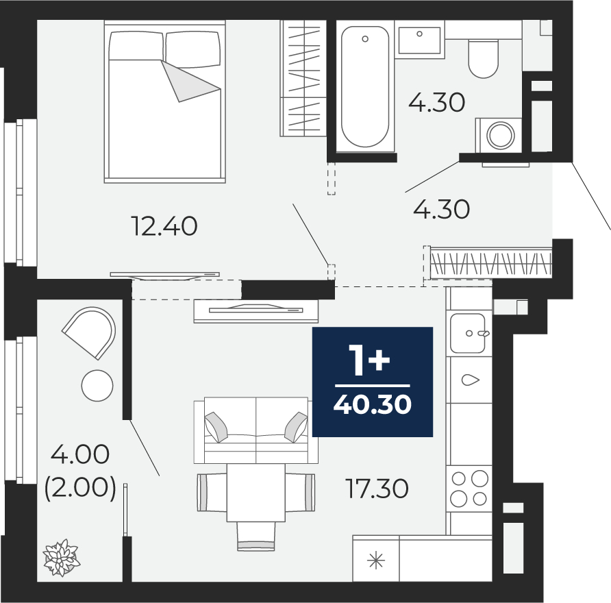 Объект по адресу Тюменская обл, Пожарных и спасателей ул, д. 5