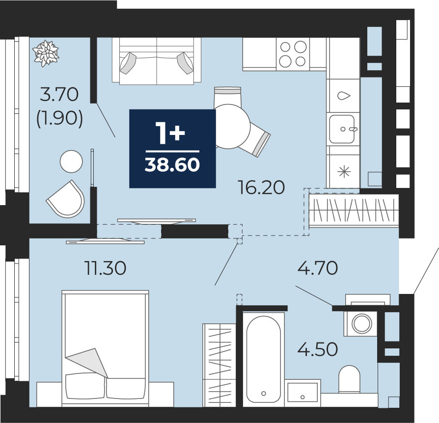 Объект по адресу Тюменская обл, Пожарных и спасателей ул, д. 5