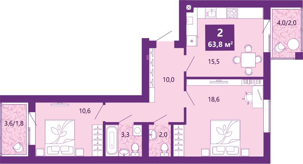 Объект по адресу Калининградская обл, Ленинградский р-н, Ключевая ул, д. 27В