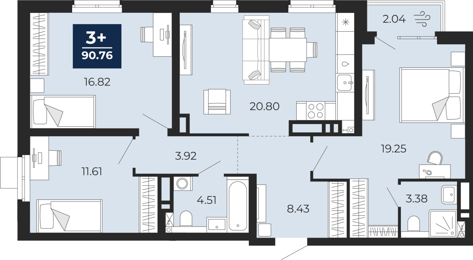 Объект по адресу Москва, Фармана Салманова, 23 