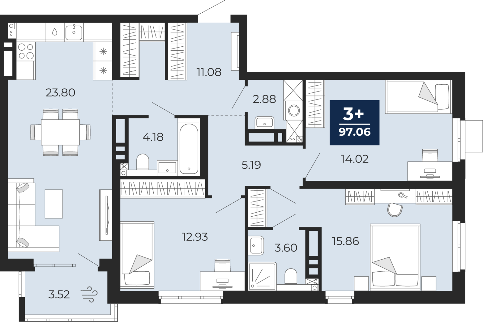 Объект по адресу Москва, Фармана Салманова, 23 