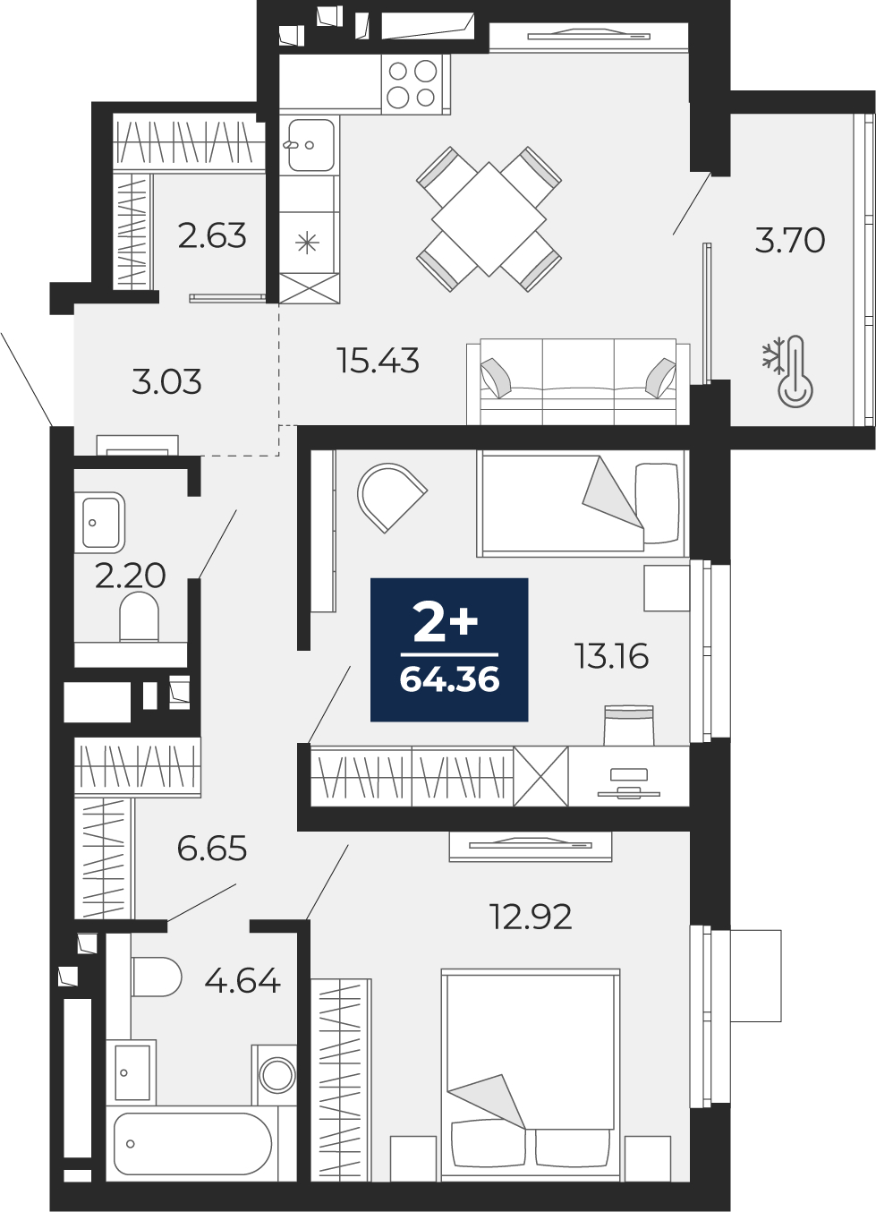 Объект по адресу Тюменская обл, Перекопская ул, д. 19