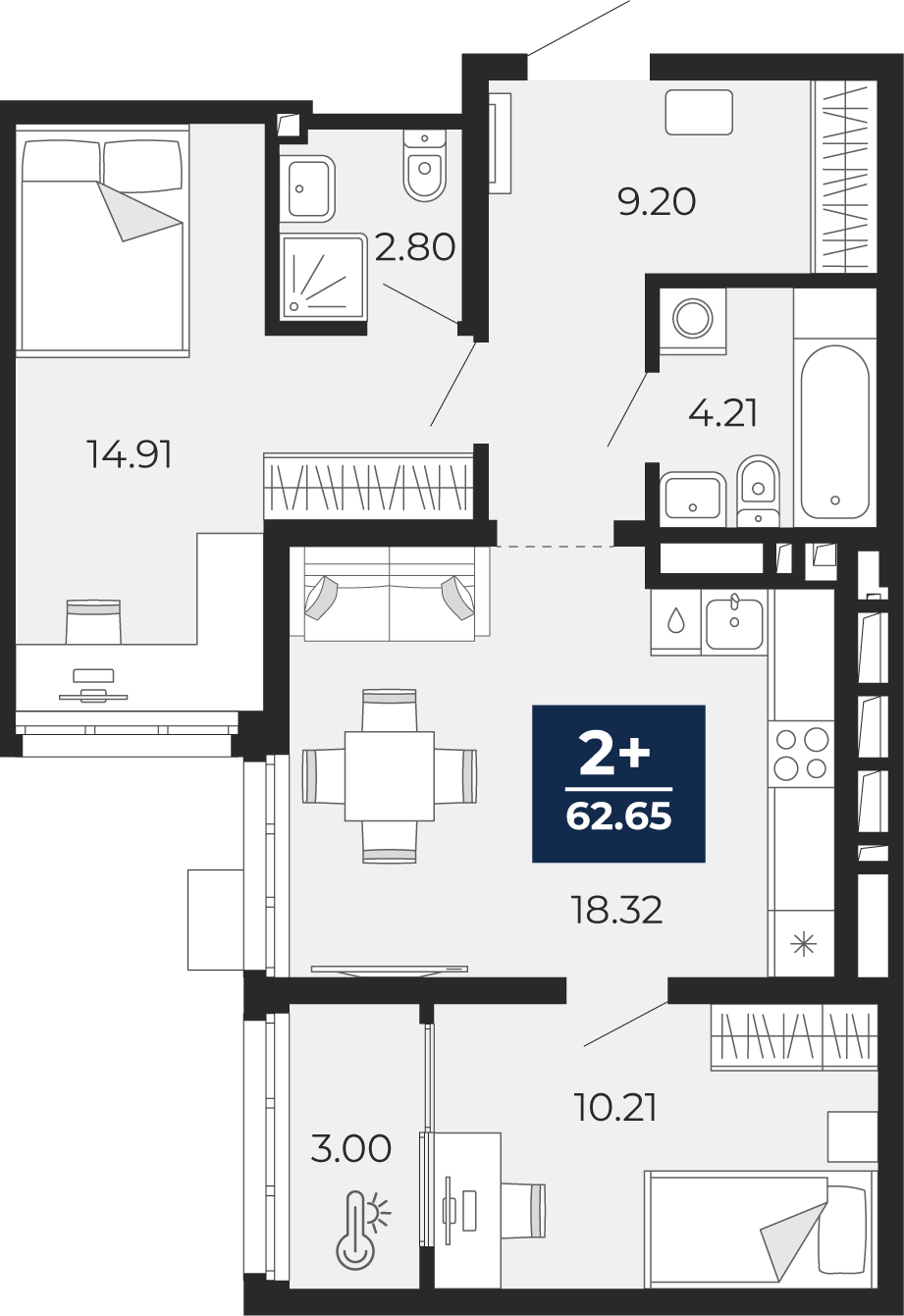 Объект по адресу Тюменская обл, Перекопская ул, д. 19