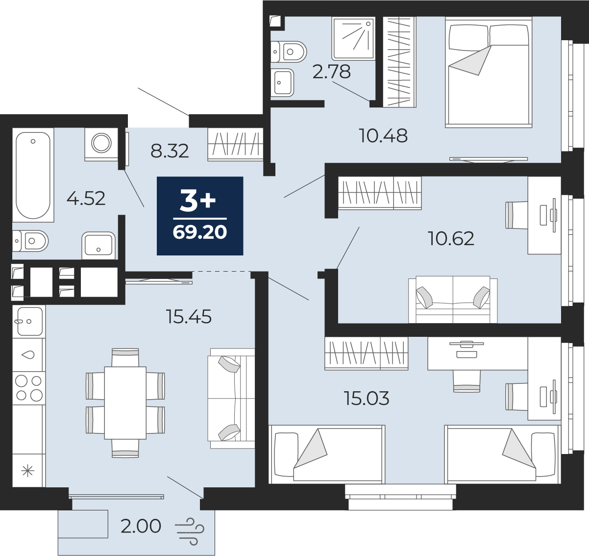 Объект по адресу Тюменская обл, Перекопская ул, д. 19