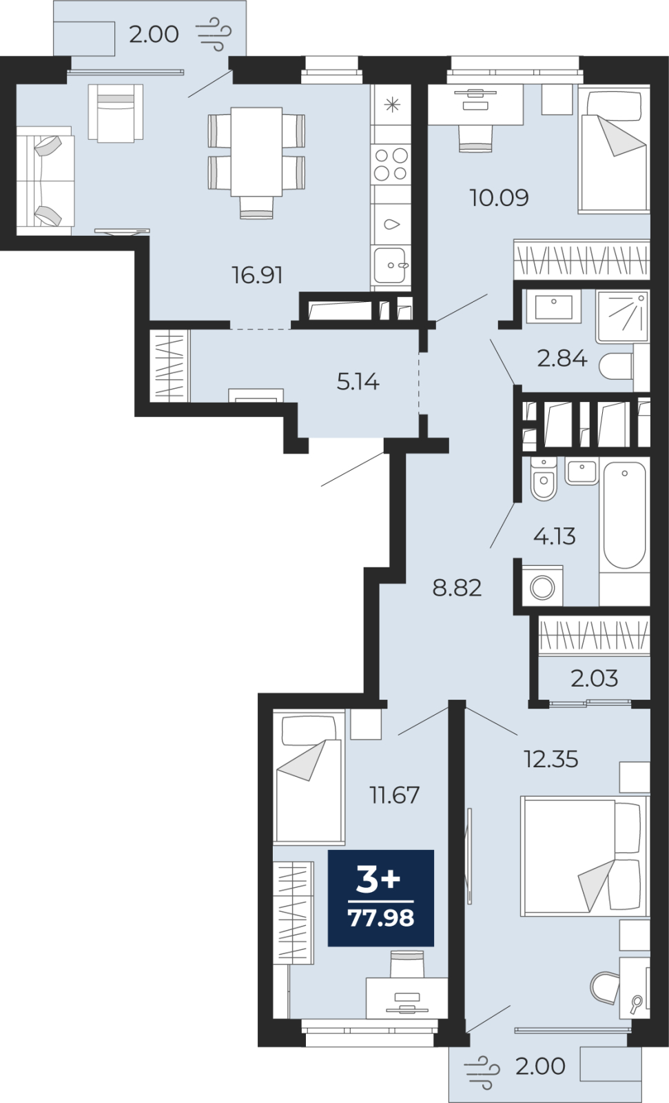 Объект по адресу Тюменская обл, Перекопская ул, д. 19