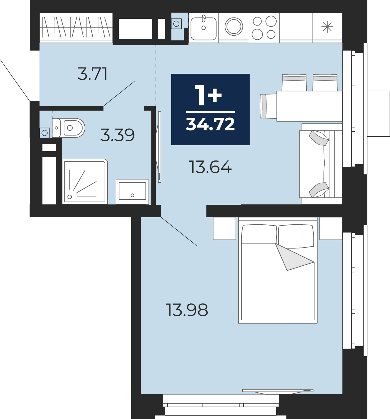 Объект по адресу Тюменская обл, Пожарных и спасателей ул, д. 5