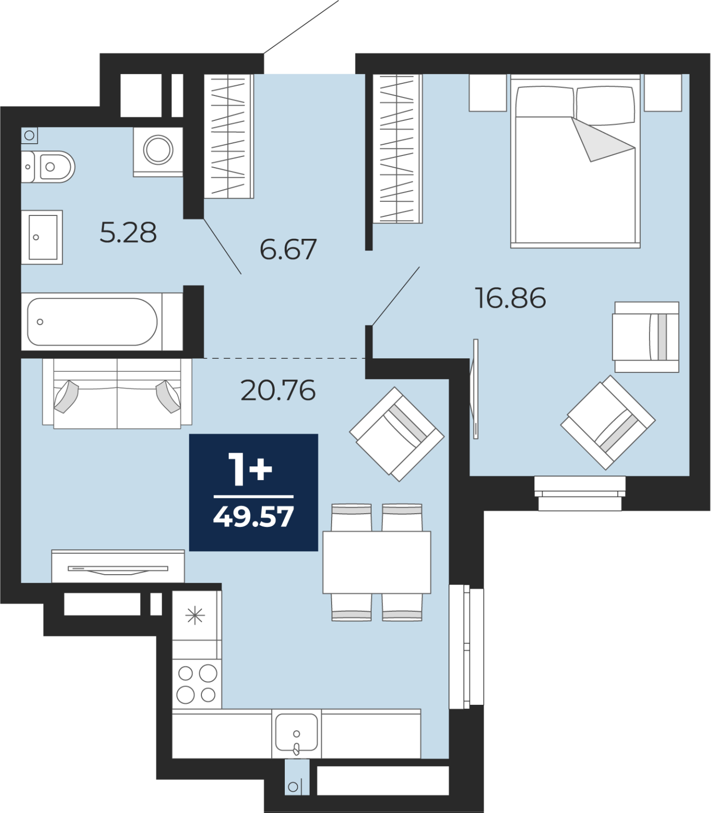 Объект по адресу Тюменская обл, Пожарных и спасателей ул, д. 5