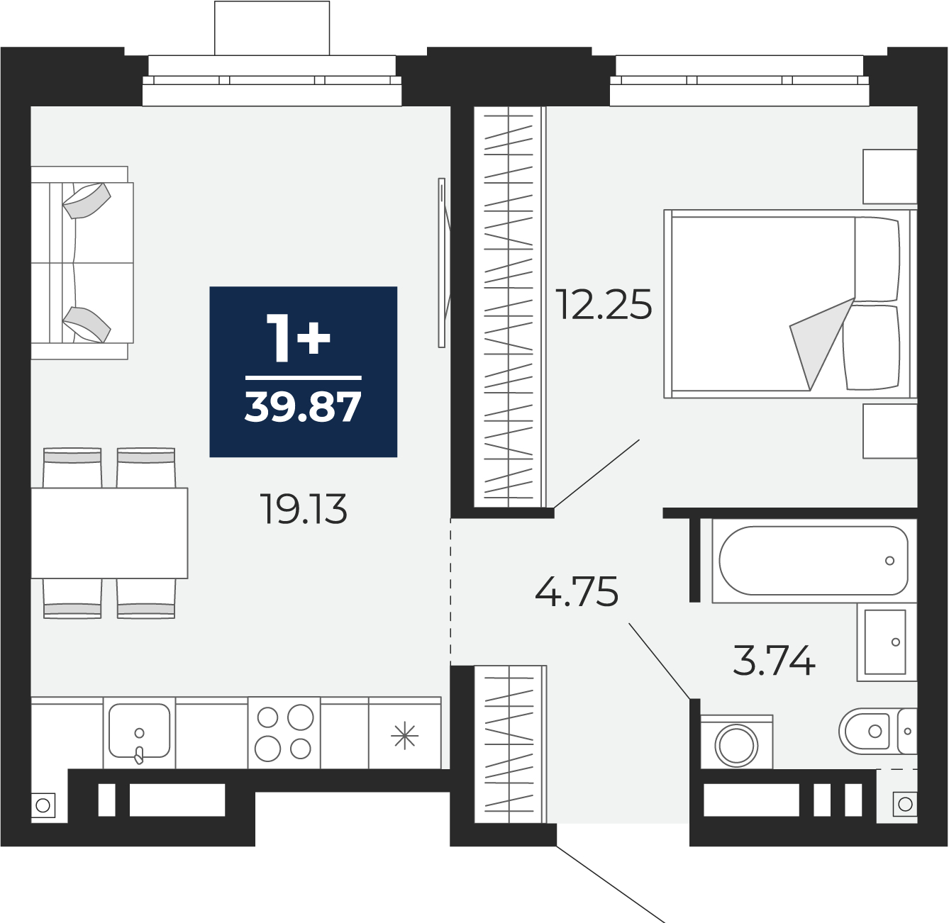 Объект по адресу Тюменская обл, Пожарных и спасателей ул, д. 5
